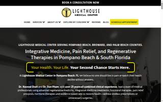 Lighthouse Medical Center website