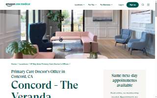 One Medical Primary Care Clinic - Concord - The Veranda website