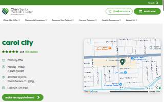 Chen Senior Medical Center of Miami Gardens website