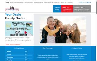 American Family Medical website