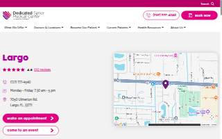 Dedicated Senior Medical Center of Largo website