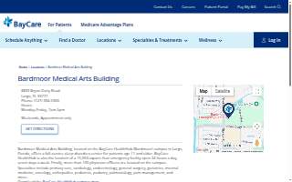 Bardmoor Medical Arts Building website