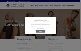 Holvik Family Health Center website