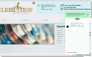 Celebration Medical Center website