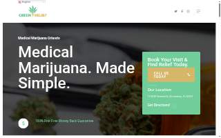 Green Relief website
