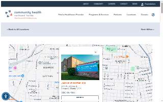 Community Health Northwest Florida Adult & Family Care at West Jackson Street website