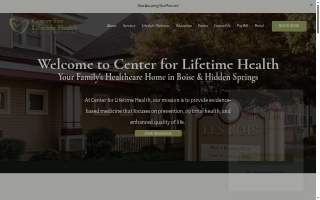 Center for Lifetime Health website