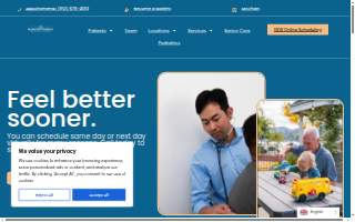 Rancho Family Medical Group - Redhawk website