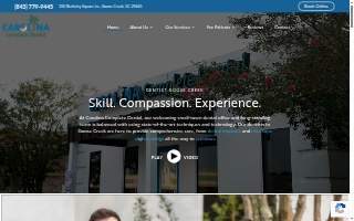 Carolina Complete Dental website