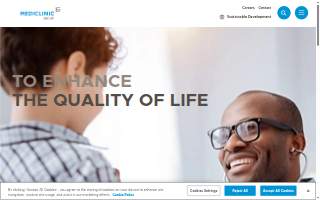 Mediclinic of Georgia website