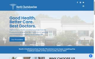 North Chattahoochee Family Physicians LLC website