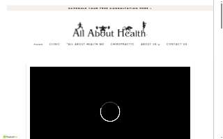 All About Health - Johns Creek website