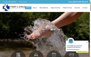 Foot & Ankle Health Centers website