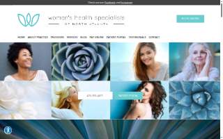 Women's Health Specialist of North Atlanta website