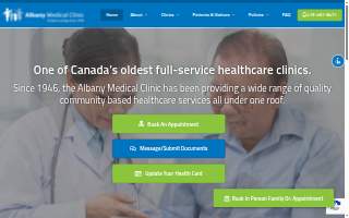 Albany Medical Clinic website