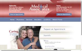 Medical Associates of Georgia website