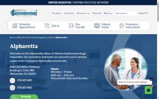Atlanta Gastroenterology Associates - Alpharetta website