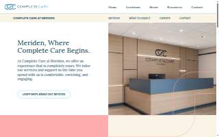 Complete Care at Meriden website