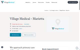 Village Medical - Marietta website