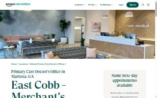 One Medical Primary Care Clinic - East Cobb - Merchant's Walk website