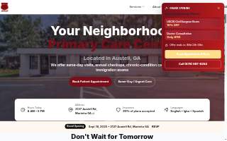 First Austell Medical Center website