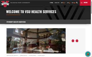 Student Health Center website