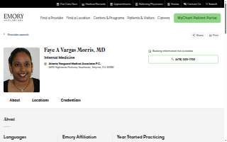 Atlanta Vanguard Medical Associates website