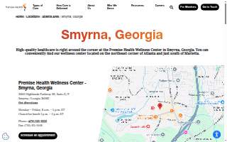 Premise Health Wellness Center - Smyrna website