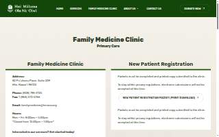 Hui Mālama Ola Nā ʻŌiwi Family Medicine Clinic website