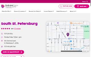 Dedicated Senior Medical Center of St. Petersburg website