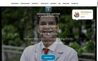 Endoscopy Center of the North Shore, LLC website