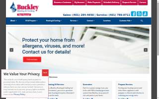 The Buckley Firm website