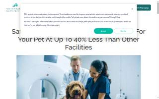Veterinary Outpatient MRI of Chandler website