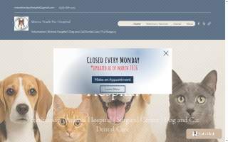 Maroa Track Pet Hospital website