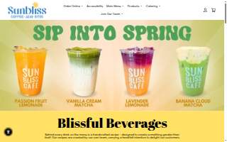 Sunbliss Cafe - Anaheim website