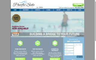 Pacific Side Insurance Services, LLC website