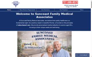 Suncoast Medical Associates website
