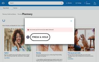 Sam's Club Pharmacy of Dover website