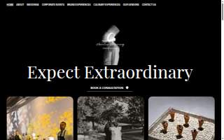Oberlin Catering Miami website