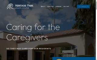 Heritage Park Health Center website
