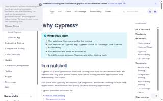 Cypress Truck Lines Inc of Smyrna website