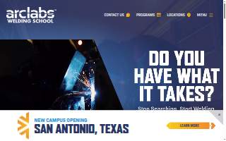 Arclabs Welding School of Piedmont website