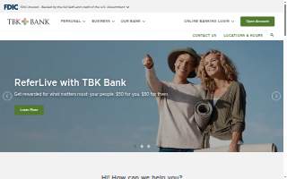 TBK Plumbing, LLC website