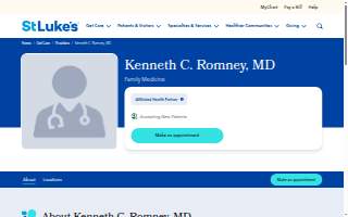 The Family Clinic website