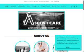 Ascent Care website