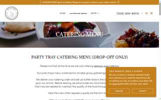 NOLA Girl Catering & Events website