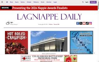 Lagniappe Steak and Seafood website