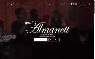 The Almanett Hotel & Bistro website