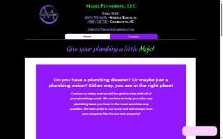 Mojo Plumbing, LLC website