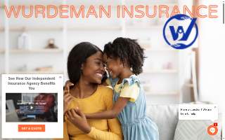 Wurdeman Insurance website